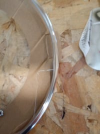 Oală GSW Profi Jumbo cu capac de sticlă, oțel inoxidabil, 28 cm, 15 litri, argintiu - oală lovită, funcțională (stare: vezi a 2-a poză) 3