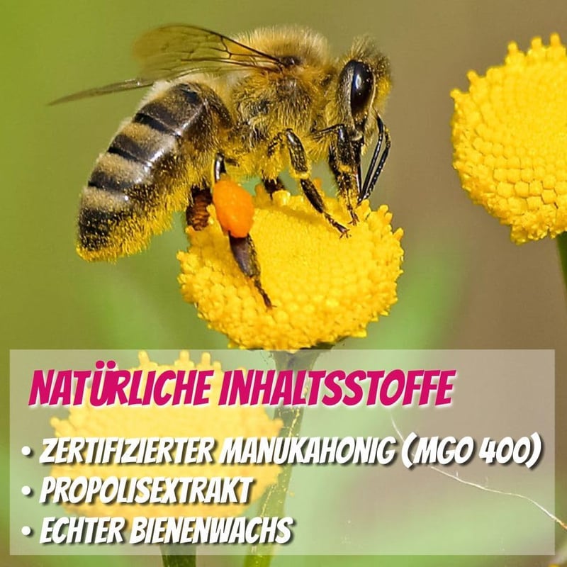 Conaskin Manuka Mézes Ajakbalzsam (MGO400) - Intenzív Védelem Herpesz Ellen