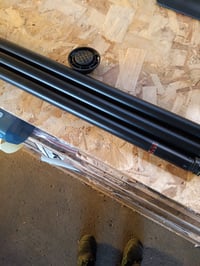 Bară orizontală suplimentară pentru suportul telescopic de haine WENKO Herkules, din metal, extensibilă până la 120 cm, negru — set incomplet (doar barele pentru o parte, fără cleme) 4