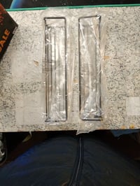 Raft pentru condimente Deco Haus cu montare fără găurire, negru, raft suspendat pentru ușa dulapului, 29 x 6,35 x 5 cm, set de 2 bucăți (elemente de fixare incluse) 4