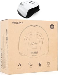 NAILGIRLS 168W-os UV LED Műköröm Lámpa, 4 Időzítővel és LCD Kijelzővel 7