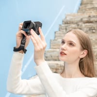 Ricoh GR III fémvédő objektívsapka napellenzővel - Fénycsökkentő, reflexiógátló 2