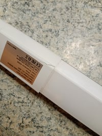 Plafonieră LED SNADER cu senzor de mișcare 48W 5280lm 4000K 150cm IP65 — corp de iluminat curbat, accesorii de fixare (stare: vezi poza a 2-a) 3