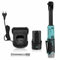 Cheie cu clichet electrică DURATECH 12V, 3/8 inch, 60 Nm, LED — lipsesc setul de tubulare și geanta de transport (stare: vezi poza a 2-a) 1