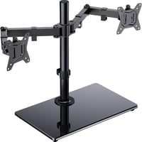 ErGear Dupla Monitortartó 13-32" Képernyőkhöz - Szabadon Álló Asztali Állvány, 180° Forgatható, 360° Elforgatható, VESA 75/100, 8kg Terhelhe 1
