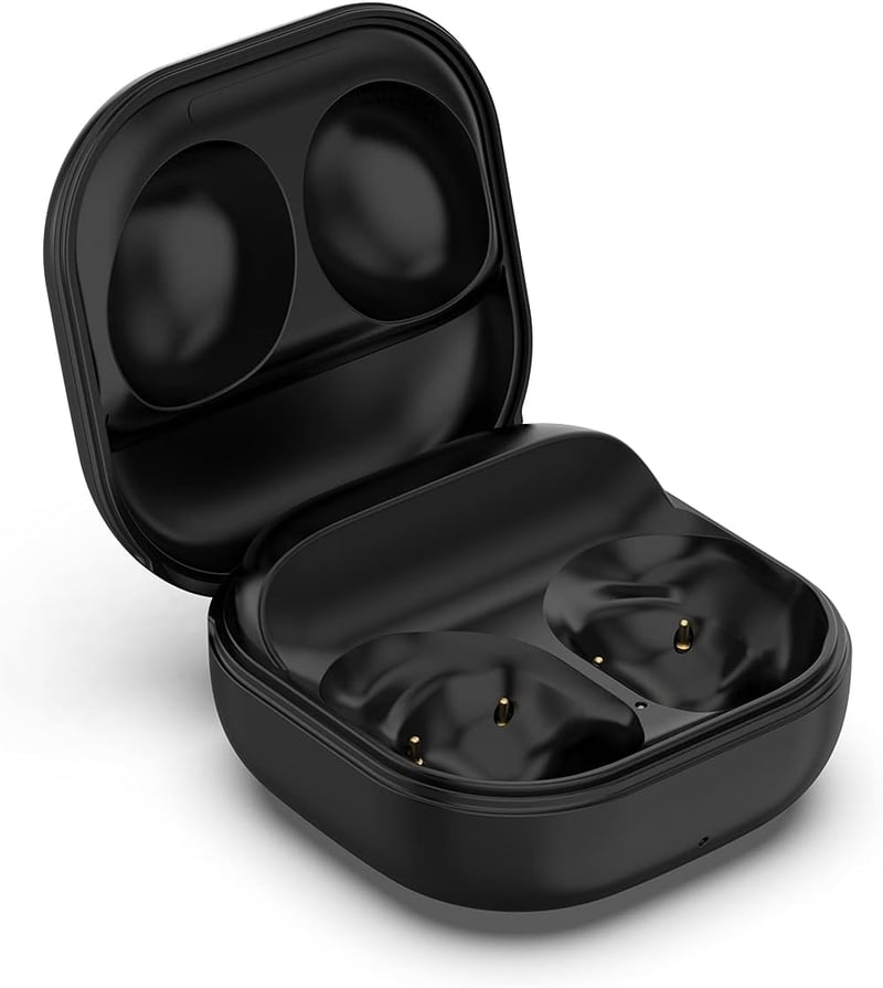 RuenTech Töltőtok Samsung Galaxy Buds Pro SM-R190 Fülhallgatóhoz - Pótlás Elveszett vagy Sérült Tokhoz - 450 mAh Kapacitás LED Jelzéssel