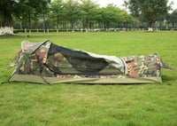 GEERTOP Ultrakönnyű Egyszemélyes Vízálló Bivy Sátor - PU5000MM Poliészter, Szellőző Ablakokkal, 3 Évszakos Túrázáshoz, Kempingezéshez, Hordt 7