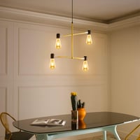 Aigostar E27 LED filament izzó, 6W, meleg fehér, vintage ST64, 6 db csomag 5