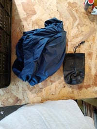 Cestovný spací vak z mikrovlákna Outdoro Hüttenschlafsack MicroLight, 210 g — Sťahovacia šnúrka vaku je poškodená (stav: pozri 2. obrázok) 3