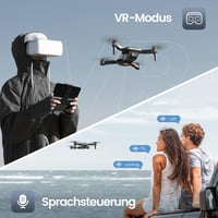 Holy Stone HS430 Összecsukható Mini Drón 1080P Kamerával, FPV Átvitel, Hosszú Repülési Idő, Magasságtartás, Kezdőknek, Gyerekeknek 7