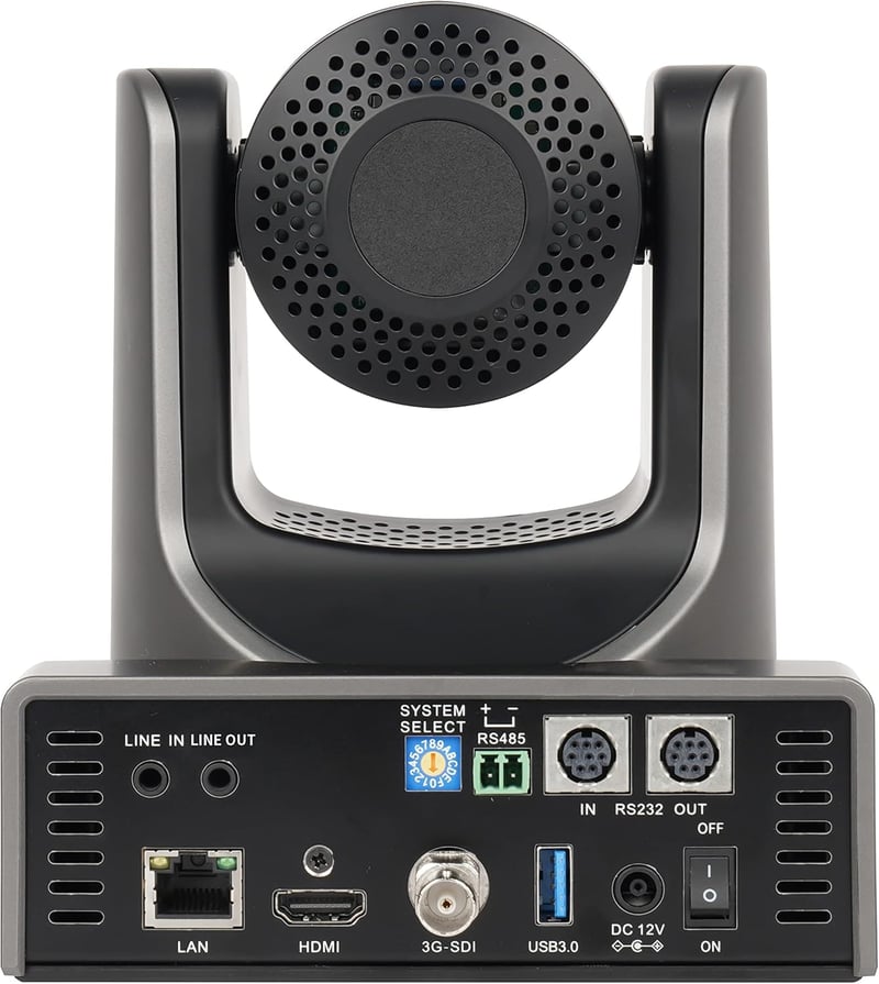 SMTAV PTZ Videokonferencia Kamera 20X Optikai + 16X Digitális Zoom, 3G-SDI + HDMI Kimenet, H.265 Támogatás, Full HD 1080p Felbontás