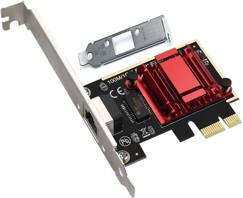 Realtek RTL8125B 2.5 Gigabites PCI Express Hálózati Kártya