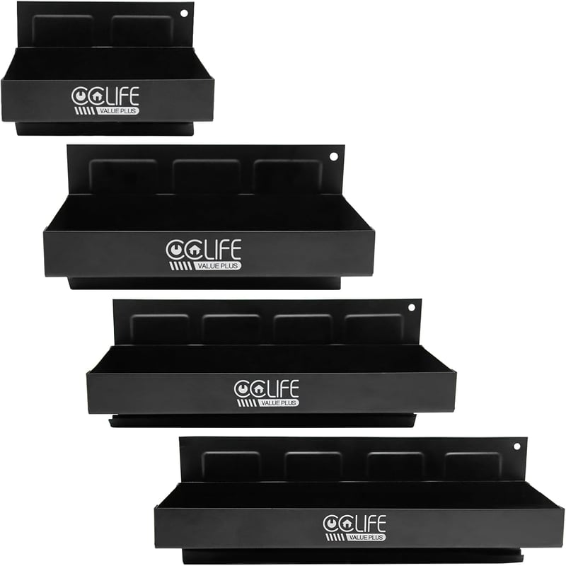 CCLIFE 4 részes mágneses polc szett 150-210-270-310 mm szerszámtartó