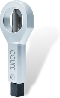 CCLIFE Anyacsavar Hasító 22-27 mm Anyacsavar Eltávolító Szerszám Sérült és Elakadt Anyacsavarok Kiszedéséhez 1