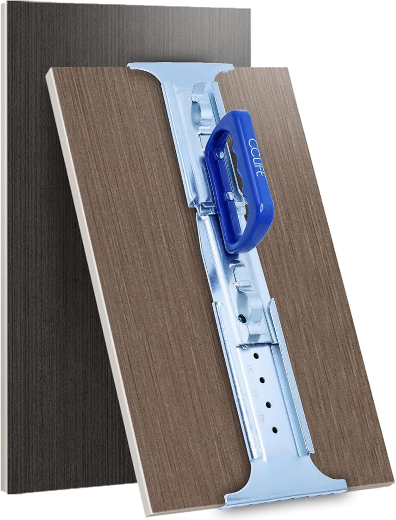 CCLIFE Csempeemeló készlet, 40-60 cm-es lapokhoz, 6 szintű állítható, 30 kg terhelhetőség