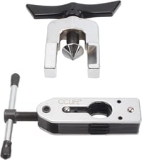 CCLIFE Fékvezeték Peremező Szerszám 5-16mm Univerzális Fékcsőhöz Gyorsoldó Mechanizmussal Ezüst Ötvözött Acél 2