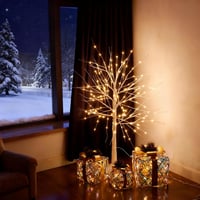 CCLIFE LED Fényfák Beltéri Kültéri Meleg Fehér 120cm 150 LED IP44 7
