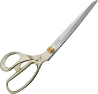 CCR Szabászolló 26,5 cm Rozsdamentes Acél Profi Varrás Olló Szövet Textil Bőr Farmer Vágáshoz Éles Nehéz Terhelésű 1