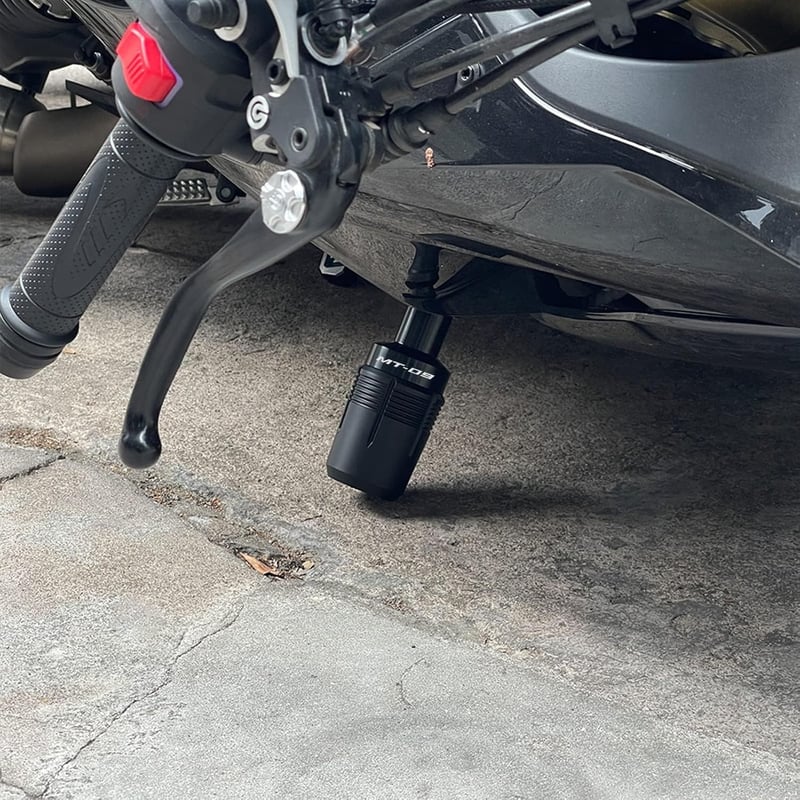 CCYYMOWOK MT-09 Tracer motorkerékpár crash pad keret csúsztatóvédelem 2021-2025 fekete - black