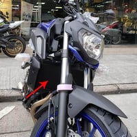 CCYYMOWOK Yamaha MT07 Radiátor Védő Rács 2014-2024 Hűtővédelem 3