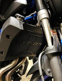 CCYYMOWOK Yamaha MT07 Radiátor Védő Rács 2014-2024 Hűtővédelem 4