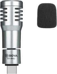 Boya BY-P4U USB-C mikrofon Android telefonokhoz és laptopokhoz, vlogoláshoz 1
