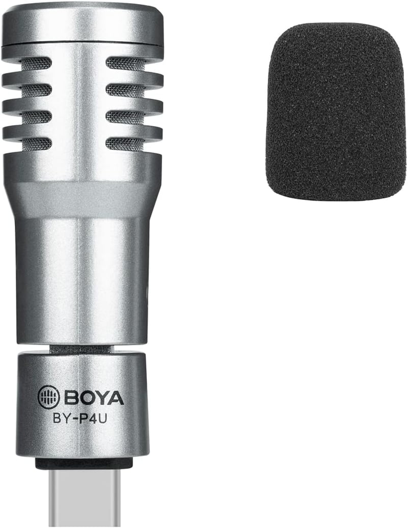 Boya BY-P4U USB-C mikrofon Android telefonokhoz és laptopokhoz, vlogoláshoz