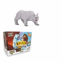 #sbabam Legend of Animals Fire vs Ice Naťahovacie zvieratká Funny Box figúrka detská hracia súprava (Gorila, Kosatka, Lev, Ľadový medveď) — 1 ks v balení 1