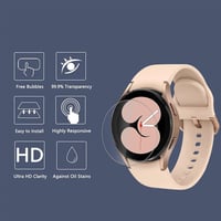 Samsung Galaxy Watch 4 40mm-es HD edzett üvegfólia, 4db-os csomag 2