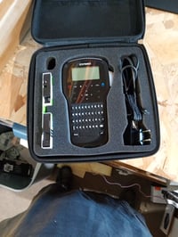 DYMO LabelManager 280 Hordozható Feliratozógép Kofferben, QWERTZ Billentyűzet, D1 Szalag — akkumulátor nélkül (állapot: lásd a 2. képet) 2