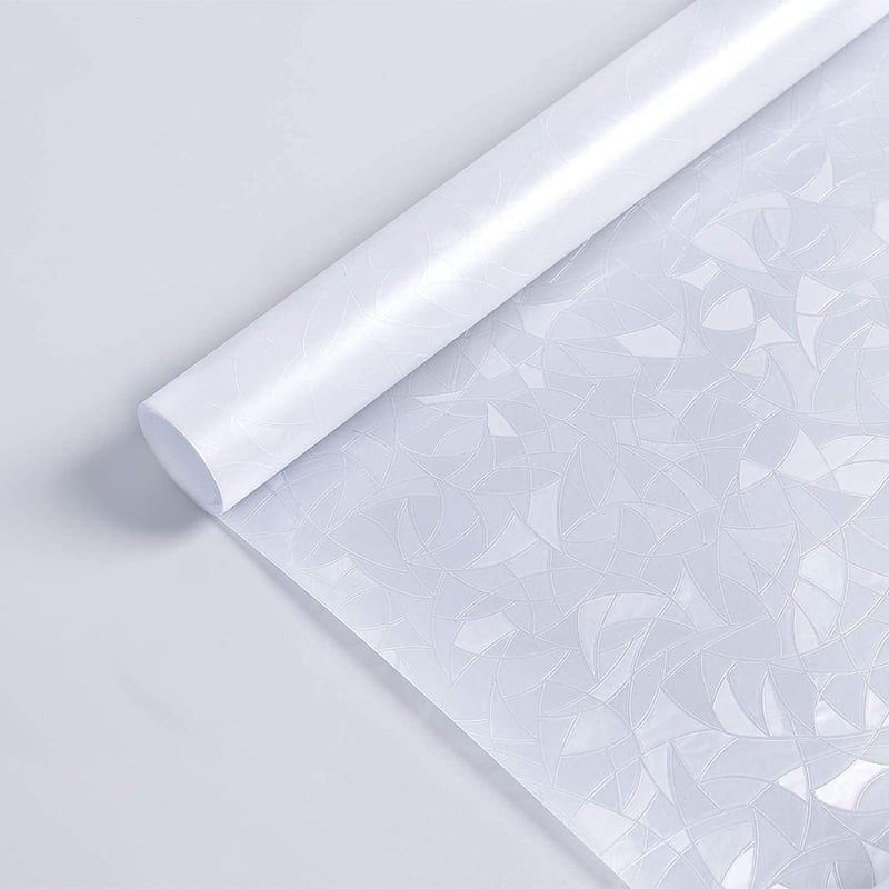 DOWELL Öntapadós Szivárvány Ablakfólia 90x300cm - Fényáteresztő Üvegmatrica Napfénytörő Hatással