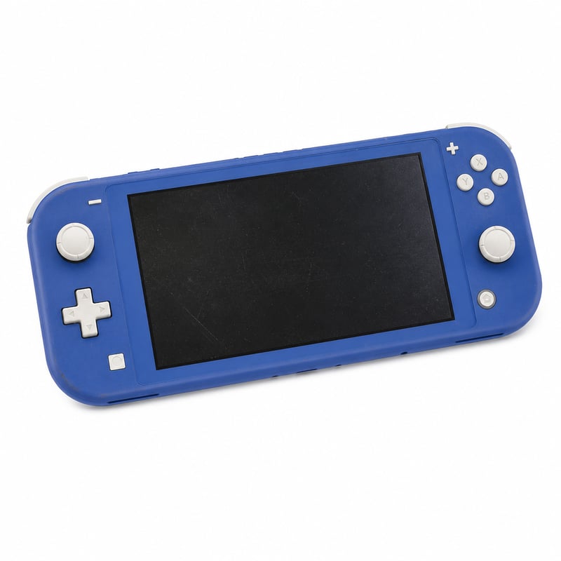Nintendo Switch Lite kék hordozható játékkonzol – hibás, nem kapcsol be — hibás, alkatrésznek: nem kapcsol be (állapot: lásd a 2. képet)