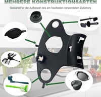 Thermomix TM6 és TM5 Kiegészítő Tartó - 6 Részes Fekete Multifunkciós Tároló 3