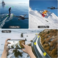 karuisrc K610 GPS Drón 4K UHD Kamerával - 249g Alatti Összecsukható Quadcopter, 20 Perc Repülési Idő, Követés Funkcióval, Kezdőknek, SD Kárt 4