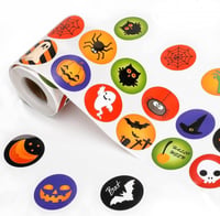 Halloween Matrica Szett: 720 db Töklámpás és Őszi Mintás Ragasztható Dekoráció 1
