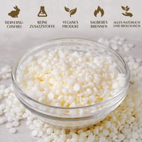 Waxcanpy Prémium Szójagyertya Viasz 20 kg - 100% Természetes Gyertyaöntő Alapanyag Gyertyakészítéshez, Öntéshez 3