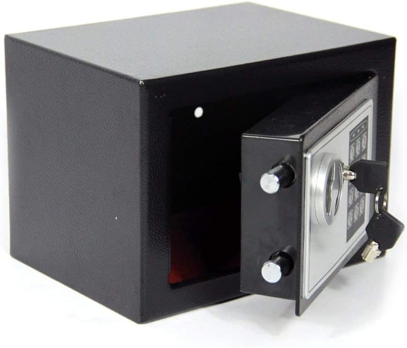 CDC DIGI 4.6L Digitális Acél Széf Elektronikus Biztonsági Páncélszekrény