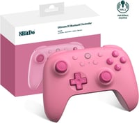 8bitdo Ultimate 2C Bluetooth Kontroller Nintendo Switch-hez - Rózsaszín, Hall-Effekt Joystick, Programozható Gombok, 15 Órás Üzemidő, Mozgás 1