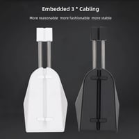 Sisyphy Gamer Egér Bungee - Fekete, 260g, Vezetéktartó 5