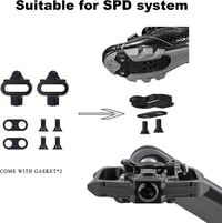 Shimano SPD kompatibilis, kétoldalas MTB pedál, széles platformmal - GEWAGE 3