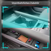 Organizator pentru consolă centrală compatibil cu Hyundai Ioniq 6 2023-2026, tavă de depozitare pentru cotieră, accesoriu auto 6