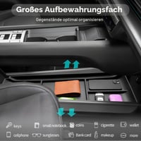 Organizator pentru consolă centrală compatibil cu Hyundai Ioniq 6 2023-2026, tavă de depozitare pentru cotieră, accesoriu auto 4
