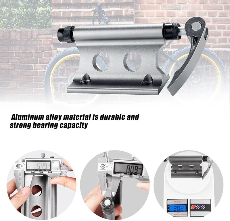 CDIYTOOL Alumínium Kerékpár Villa Tartó Szett - 2 db Bicikli Szállító Adapter Autóra, MTB és Országúti Kerékpárokhoz, Utazáshoz

AI: I've cr