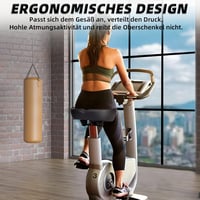 CDYWD Ergonomikus Kerékpár Nyereg Extra Széles Puha Párnázott Univerzális 5
