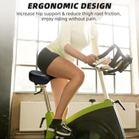 CDYWD Extra Large ergonomikus kerékpár nyereg férfiaknak és nőknek 4