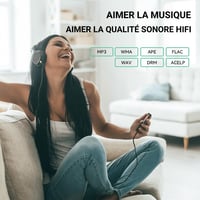 AGPTEK MP3 Lejátszó 32GB Bluetooth 5.3 Veszteségmentes HiFi Hangzással, 70 Órás Akkumulátor, Beépített Hangszóró, FM Rádió és Hangrögzítés 3