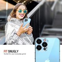 iPhone 13 Pro Átlátszó Tok Szett 3db Edzett Üveggel 8