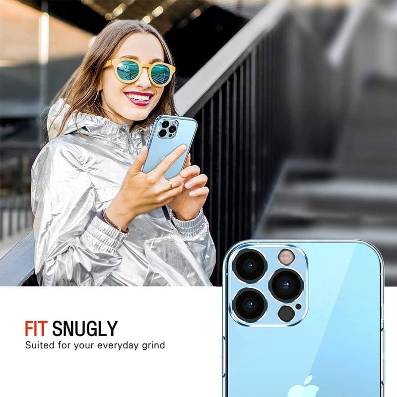 iPhone 13 Pro Átlátszó Tok Szett 3db Edzett Üveggel