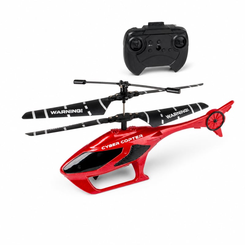 RC vrtuľník na diaľkové ovládanie Carson Cyber Copter IR 2Ch RTF — chybný, čiastočne funkčný: Vrtuľník nelieta (stav: viď 2. obrázok)