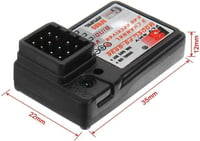 Yangers 3-csatornás RC vevő autókhoz és hajókhoz - 2.4GHz FS-GR3E 4